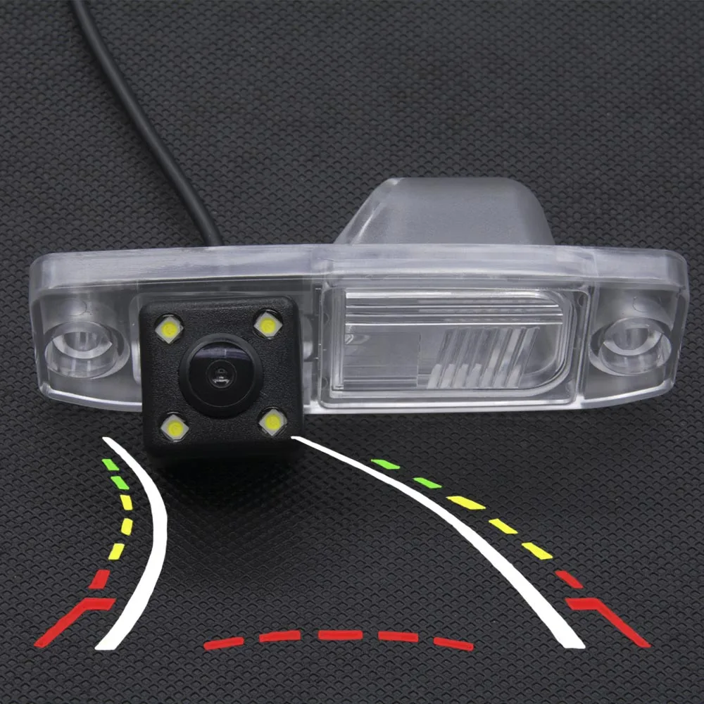 

Waterproof CCD Dynamic Trajectory Tracks Car Rear view Camera FOR Kia Borrego Sorento Opirus Carens Car BackUp Reverse Camera
