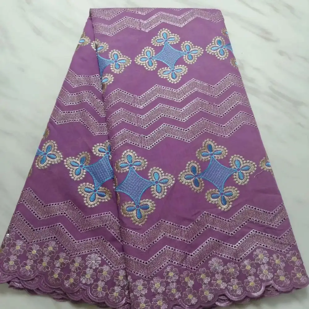 Мода 100% хлопок африканская кружевная ткань высокого качества швейцарская вуаль