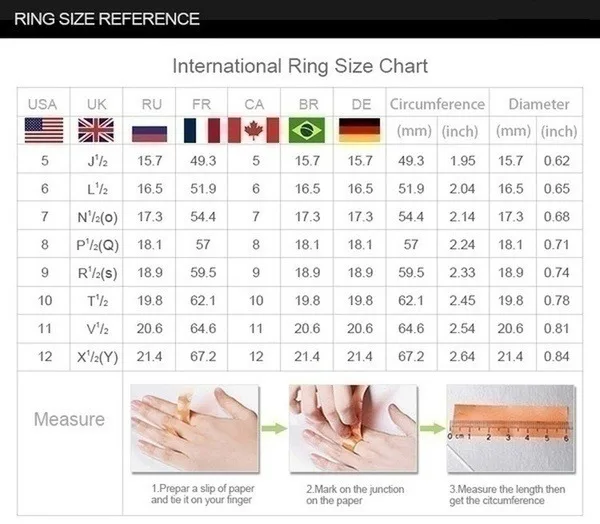 

2Pcs Bridal Set Elegant Silver Rings Fashion Jewelry Women Wedding Engagement White Diamond Full Zircon Female Ring Size 5-11