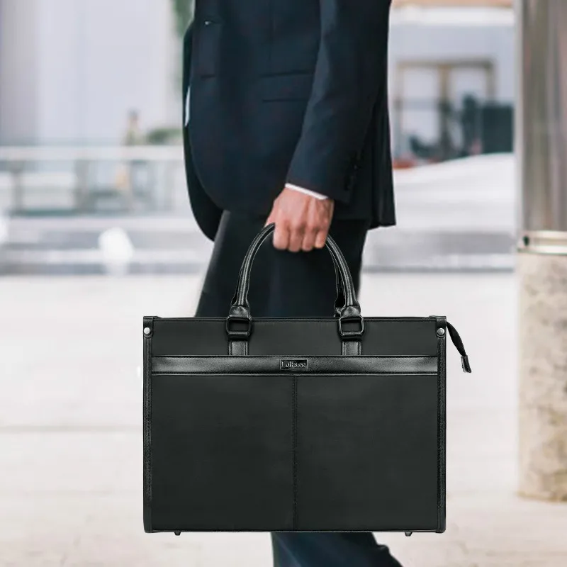 

Водонепроницаемый и ударопрочный деловой портфель Tidog, вместительная сумка для ноутбука