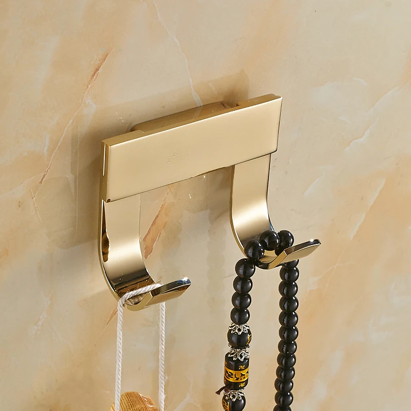 Серия FZ золотистая полированная латунь аксессуары для ванной комнаты Аксессуары