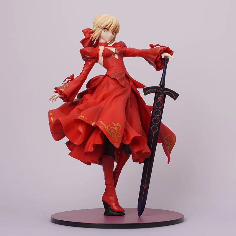 Fate SaberArturia Pendragon Alter Dress Ver. Фигура аниме из ПВХ модель игрушки фигурки саблей