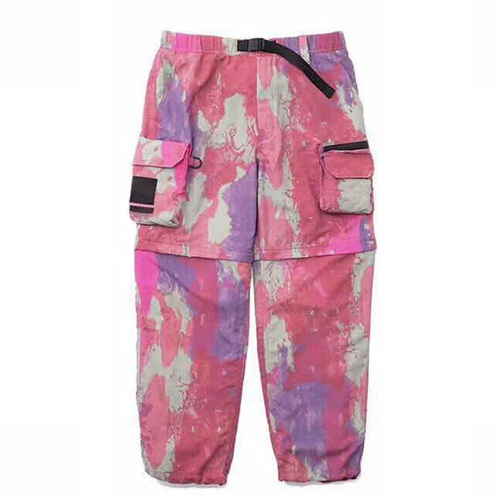 Весенние мужские брюки повседневные брюки-карго Мужские Съемные шорты