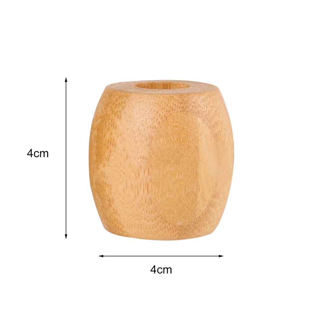 Биоразлагаемая зубная щетка из бамбука деревянный держатель для зубных щеток