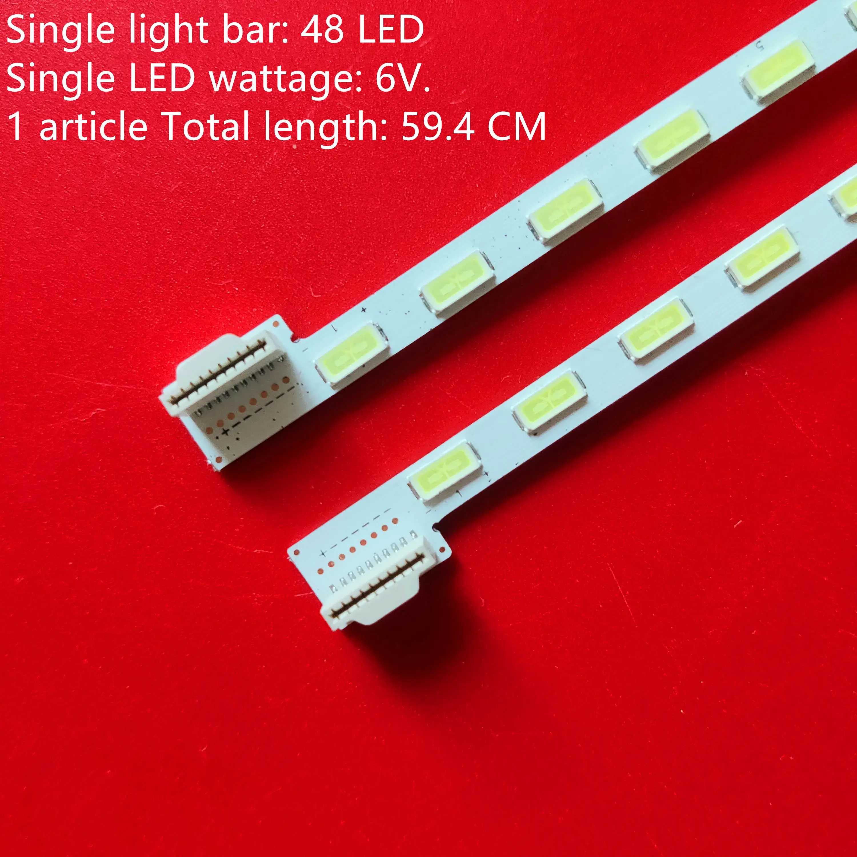 Из 2 предметов * 48 Светодиодный светодиодный полосы 47 &quotV12 край R L тип 6920L 0131D 0131C