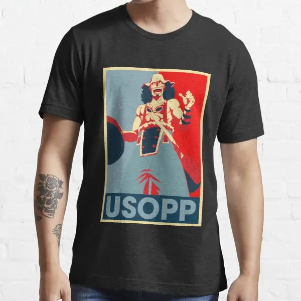 Футболка с изображением персонажа boss usopp|Мужские футболки| |