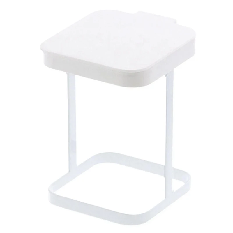 Офисная маленькая мусорная корзина Настольная откидная крышка для бумаги в