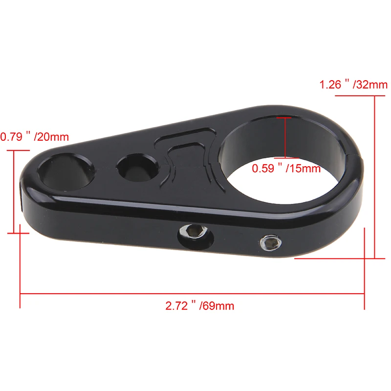 POSSBAY 1 дюймовый хромированный черный трос сцепления мотоцикла Тормозная Линия