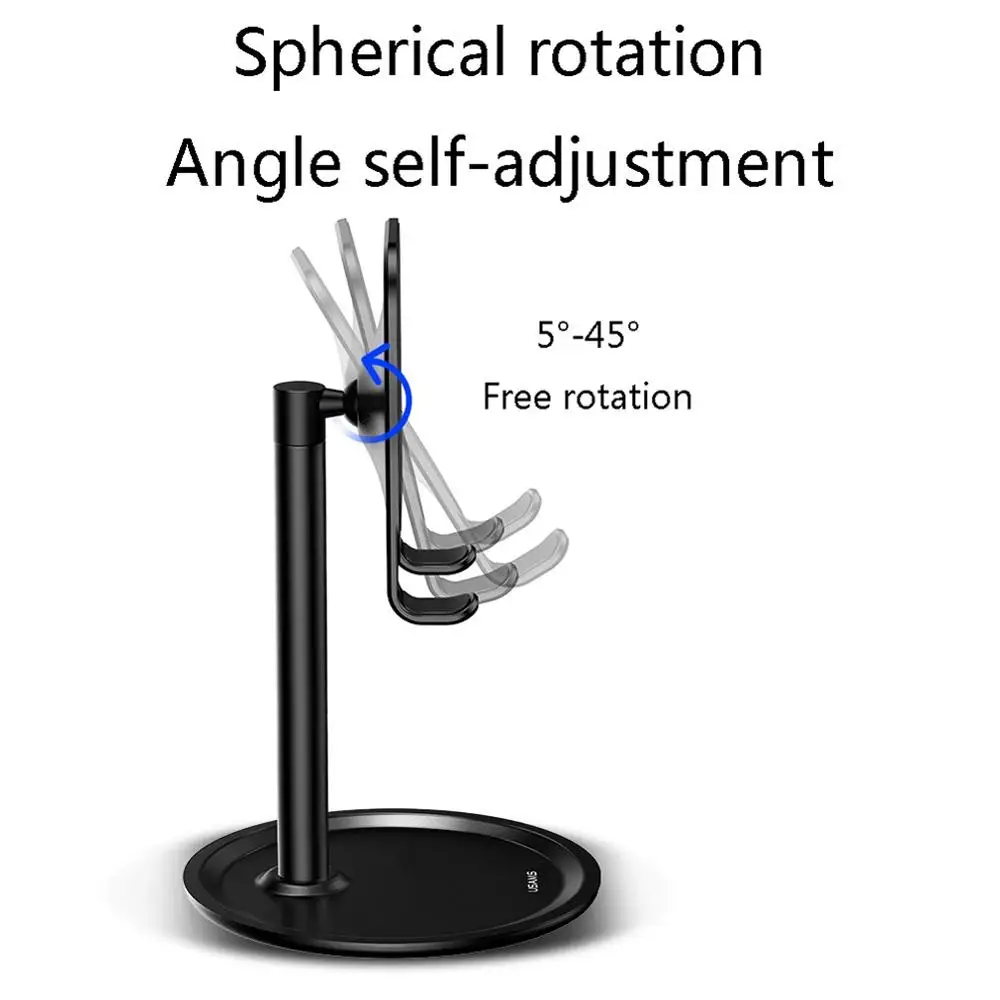 Подставка для сотового телефона Универсальная регулируемая Нескользящая