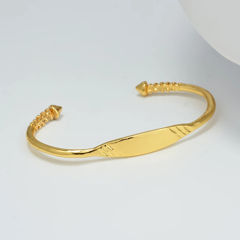 1 шт. пулевидный Дизайн Ювелирные изделия Эфиопский Цветок золотой цвет арабское