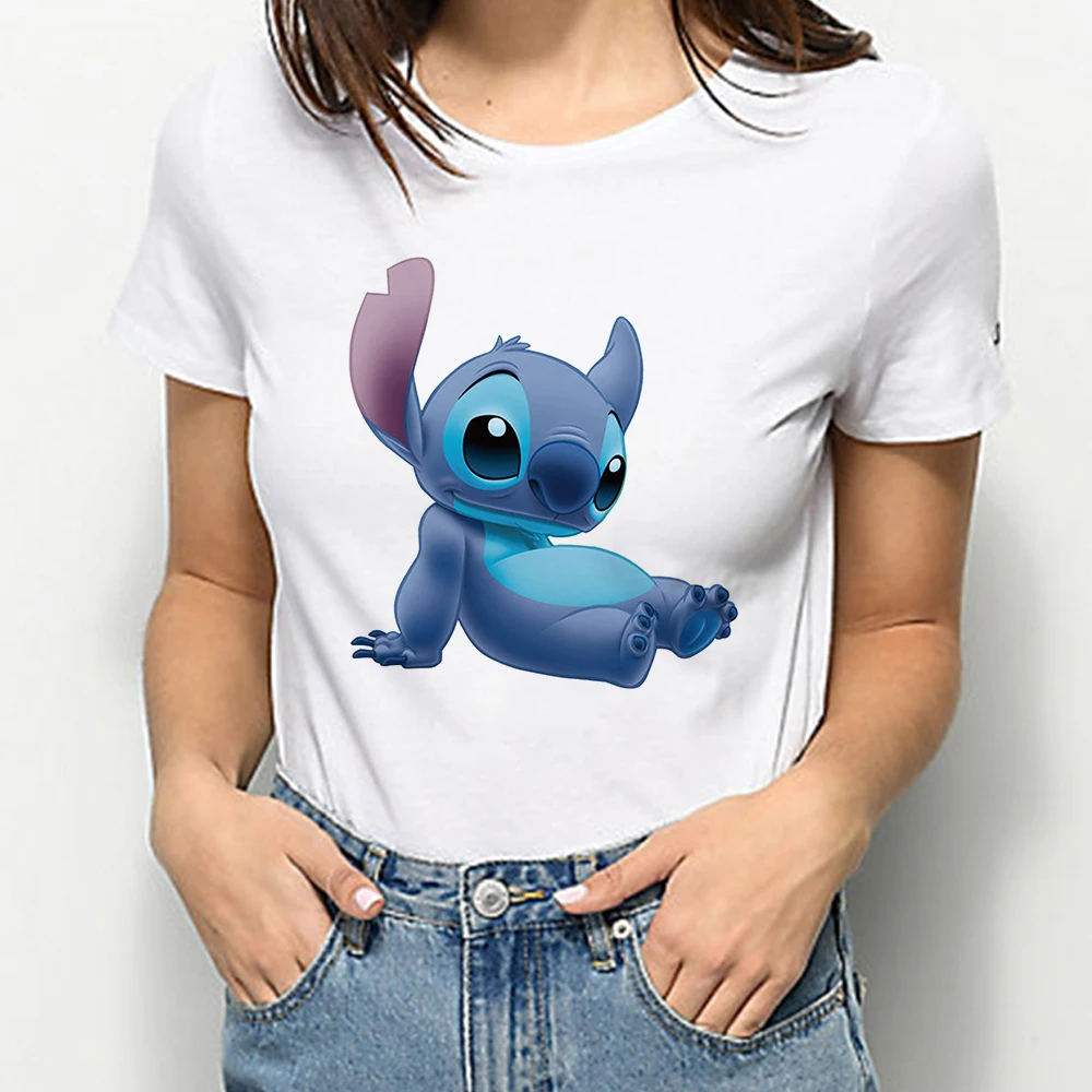 

Stitch Bring You Joy Kawaii Harajuku T Shirt Your Disney Store Urban Casual Ulzzang Fashion Spain Short Sleeve Ropa Tumblr Mujer