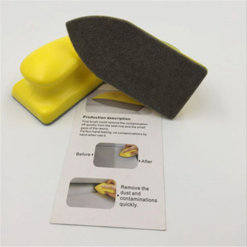 Нано войлочная щетка для обивки автомобильных сидений коврик Щетка авто
