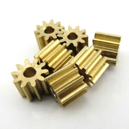 

3pcs Remote control aeroplane aircraft drone four axis boat motor motor copper tooth metal gear 7 8 9 10 11 tooth