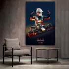 Max Verstappen Low Poly плакат, картина печать для спальни большой домашний декор Настенная картина холст стена