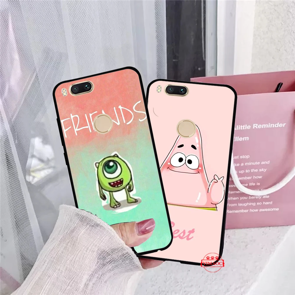 Мягкий силиконовый чехол для девочек Best Friends Redmi 4A 4X5 Plus 5A 6 Pro 6A 7 7A S2 Go K20 Note Prime 8 |