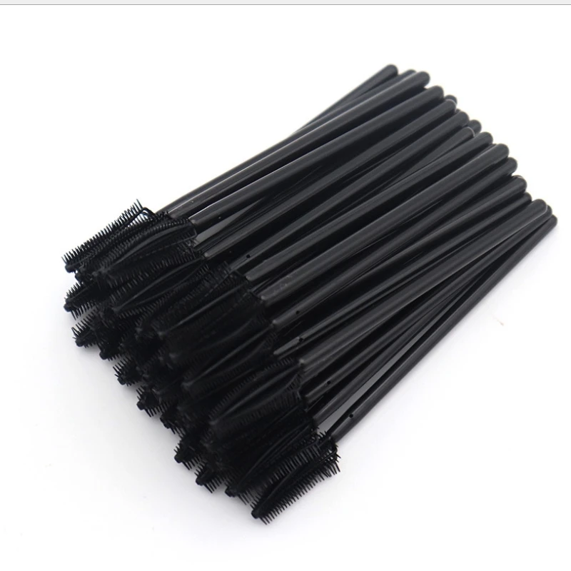 

10 Sticks Butterfly Type Eyelash Brush Eyelash Eye Lash Black Disposable Mascara Wand Brush Spoolies Makeup New