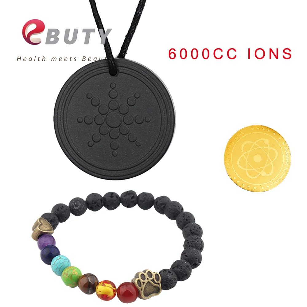 6000CC кулон Quantum Pendant Подвески чакра турмалиновый браслет ювелирные изделия