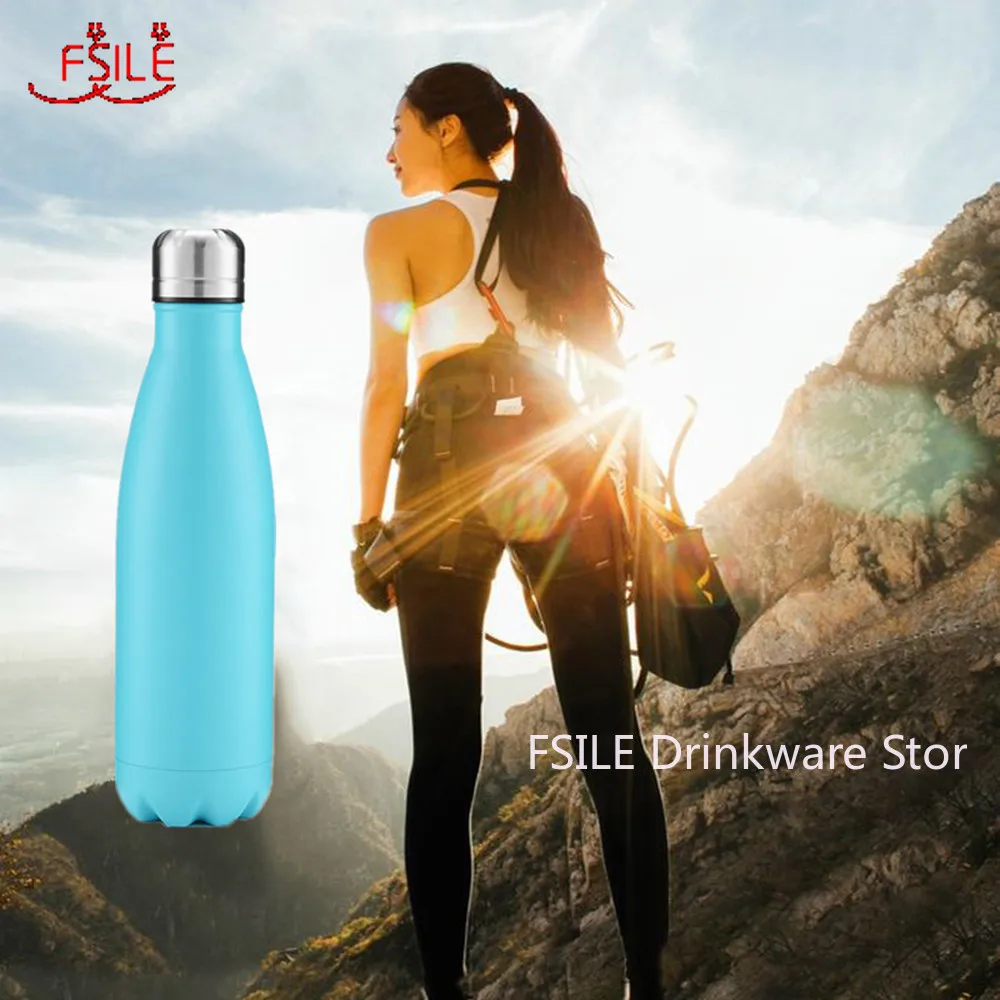 

350/500/750/1000ml Double Wall Stainles Steel Water Bottle Thermos Bottle Keep Hot and Cold Insulated Vacuum Flask for Sport