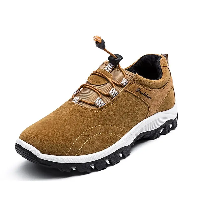 

Light Men's Sports Shoes Soft Botton Ankle Elastic Band Sneakers Soft Bottom Comfortable Outdoor Hiking Breathable Male Sneakers