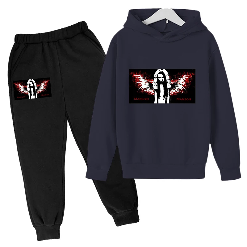 

2-14 years old girl boy suit spring and autumn baby boy girl clothing fashion suit + pants sports baby boy hoodie sportswear