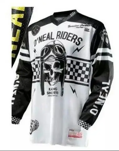 Спуск для мотокросса из ткани Джерси mtb dh мужчины DH MX Одежда MTB рубашка горный велосипед езда Топ длинный Джерси - Цвет: Фиолетовый