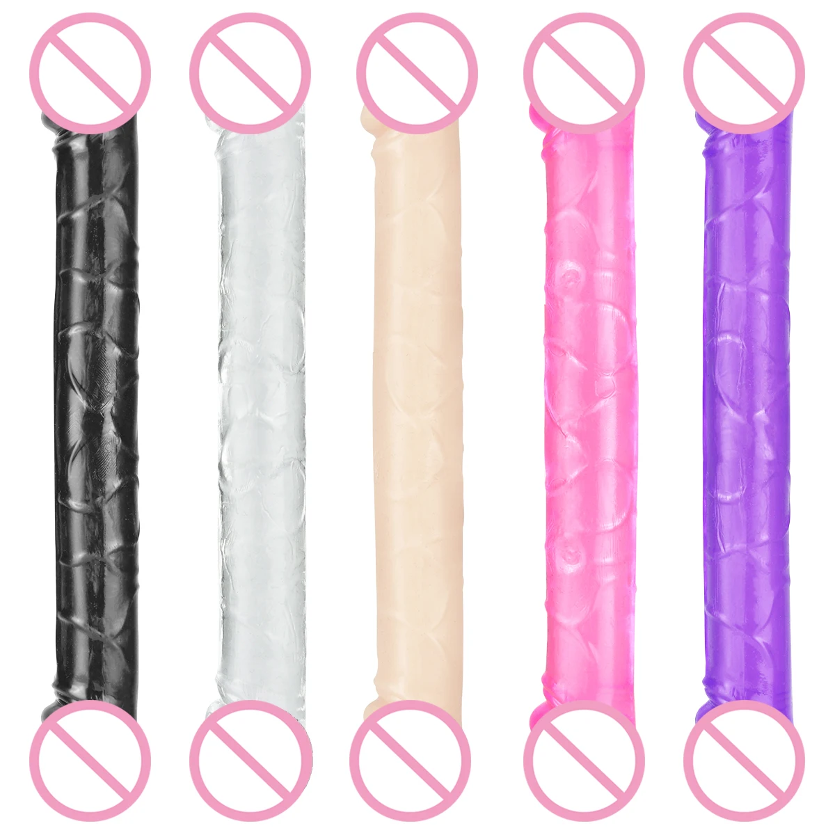 U двойной большой длинный фаллоимитатор игрушки для взрослых женская вагина