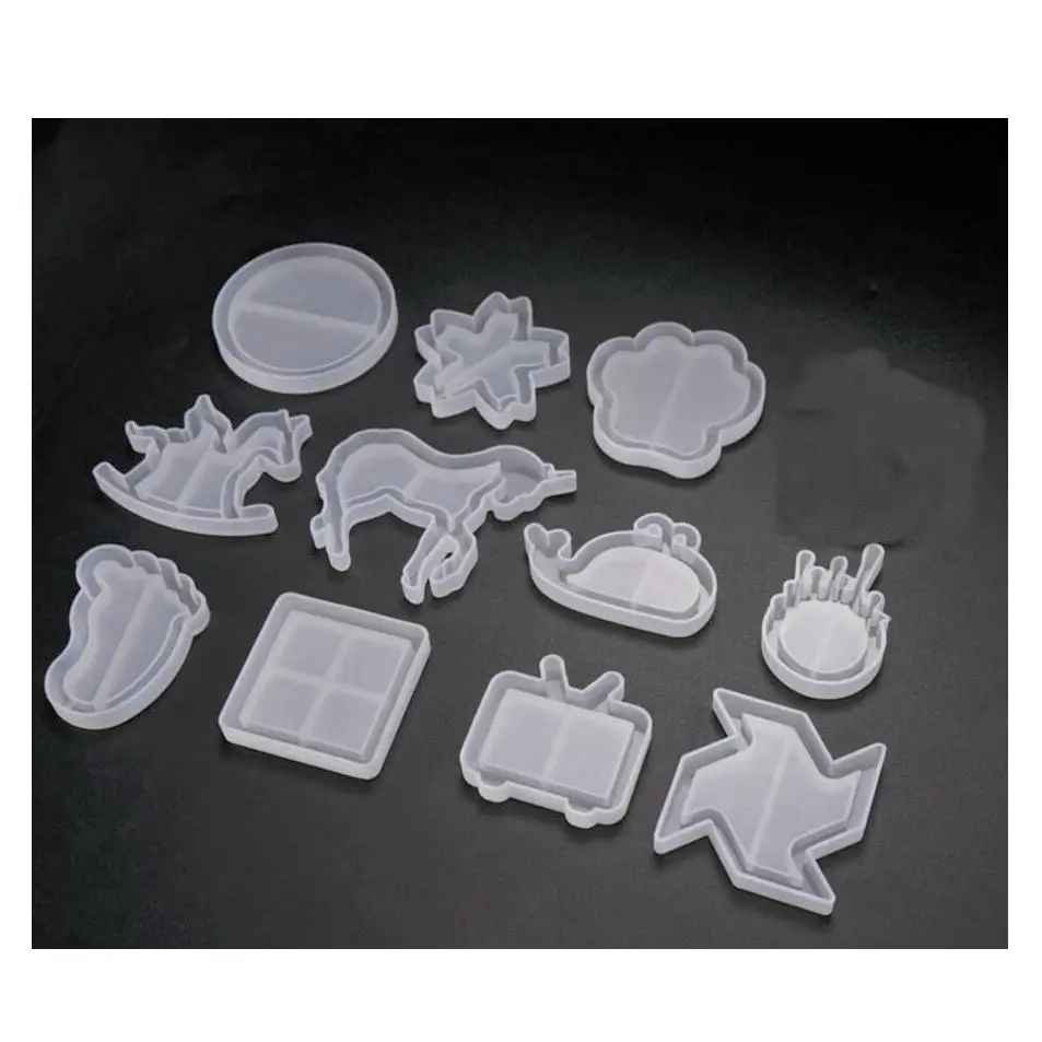 

DIY Horse Windmill Shaker Silicone Mold Jewelry Findings Pendant Accessory Charms Handmade Cabochon Epoxy Resin Crystal Craft