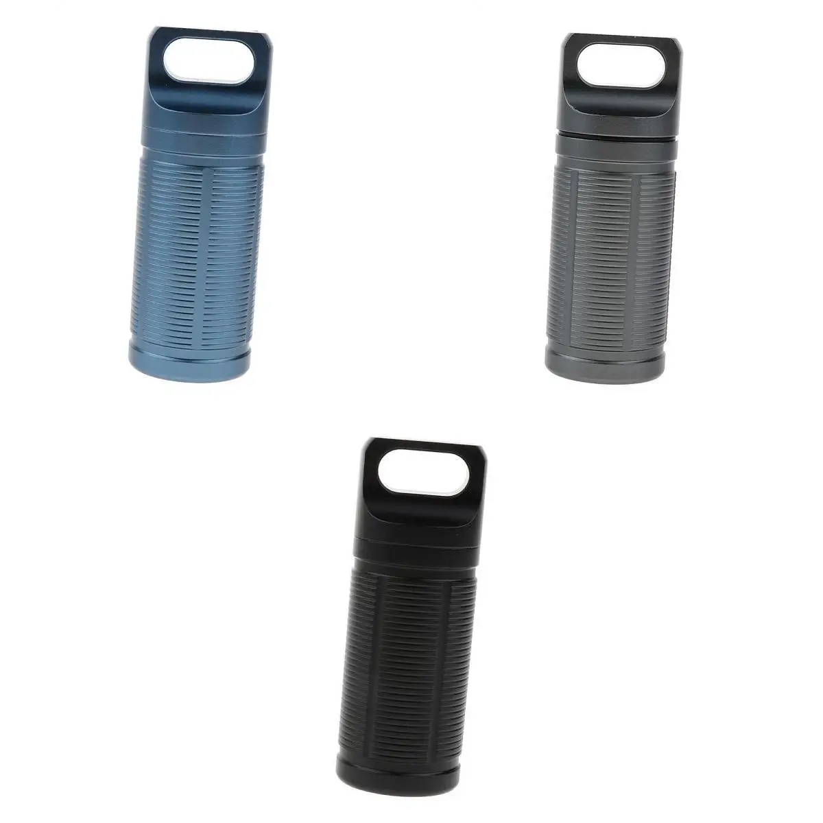 3 шт. чехол для таблеток-титановый водонепроницаемый мини-бокс капсула таблетка