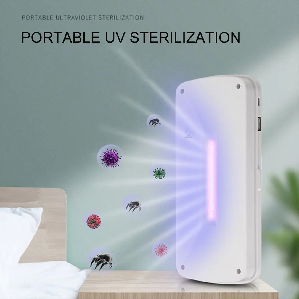 premium uvc sterilizer uv sanitizer for mobile phones and household items mobile phone pacifier portable handheld sterilizer free global shipping