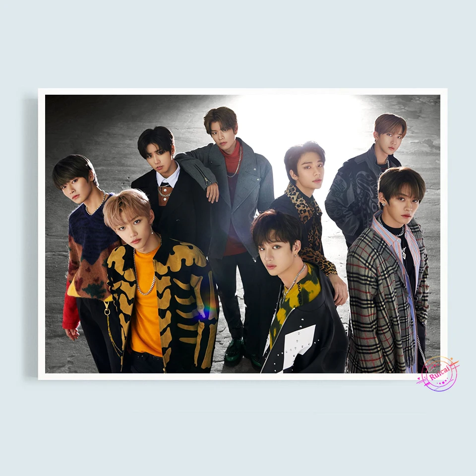 Бродячие Детские постеры KPOP холст художественные принты картина на стену для