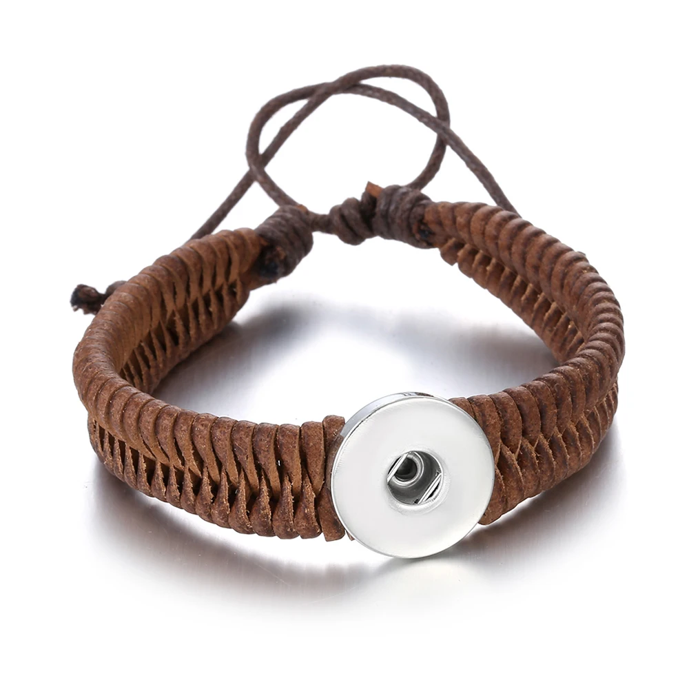 Женский браслет из искусственной кожи 4 цвета 18 мм|Браслеты с шармами| |