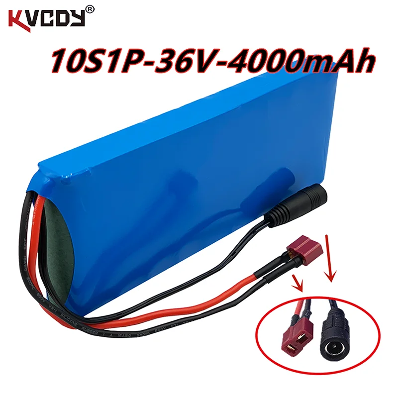 

Новый аккумулятор 36 В 10S1P 4Ah 36V 4000mah 18650 комплект литий-ионный батарей ebike, Электромобиль, велосипед, модель 20A, BMS 500W