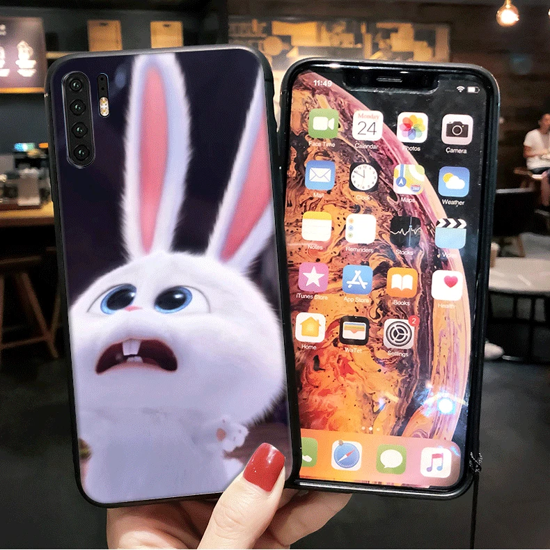 Силиконовый чехол с милым кроликом из ТПУ для Huawei Honor 6A 7A 3 ГБ Pro 7C 7X 8Lite 8A 8X 8C 9 Lite 9X