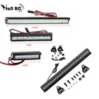 Универсальный автомобиль на радиоуправлении 54 мм 12 светодиодов фара на крышу БАМПЕР фара для 110 RC Crawler Axial Капа SCX10 II 90046 RGT EX86100 TRX6 TRX4 D90