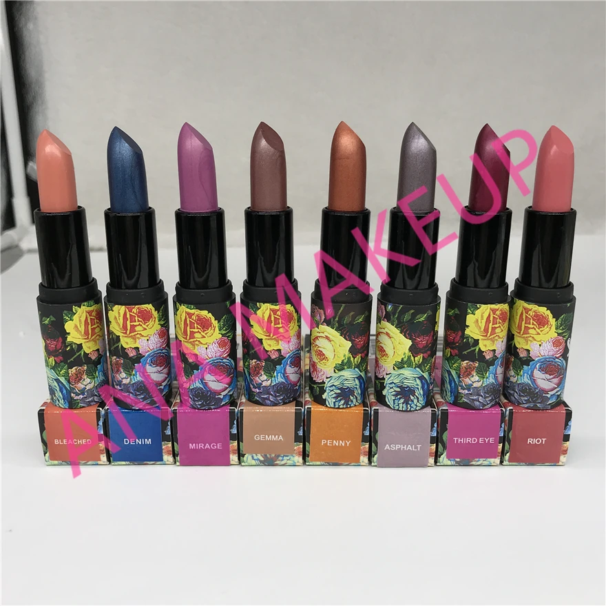 Прямая поставка металлическая губная помада PERLEES блестящая 4 5 г