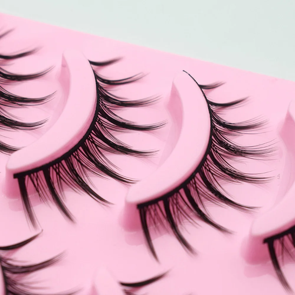 Волшебные накладные ресницы ручной работы натуральные густые с маленьким