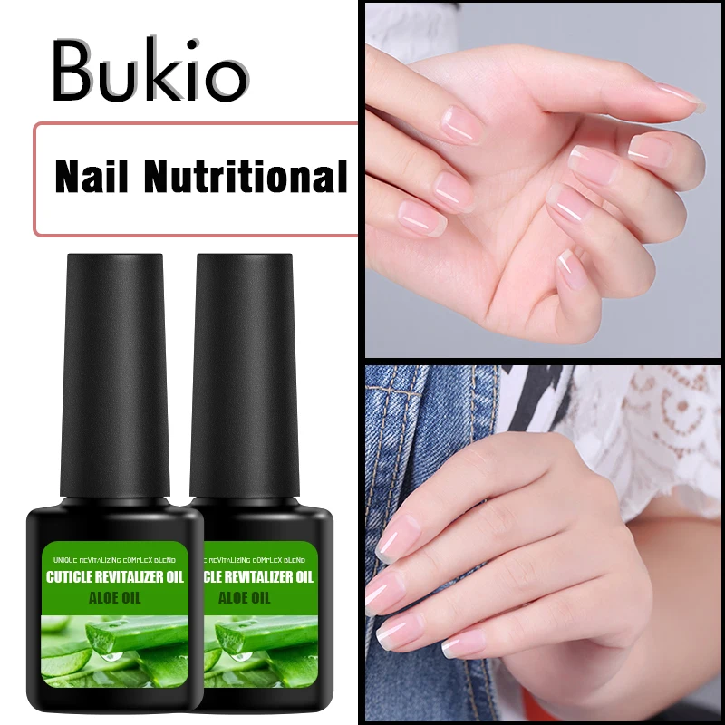 Питательное масло для ногтей Bukio набор питательных масел лечения Питательный