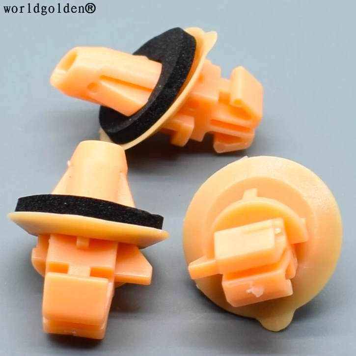 100 шт. пластиковые фиксаторы для крыльев с герметиком Toyota #75394-60030(7539460030) |