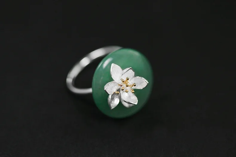 

Adjustable 925 Sterling Silver Ring for Women Wedding Rings Original Fine Jewelry