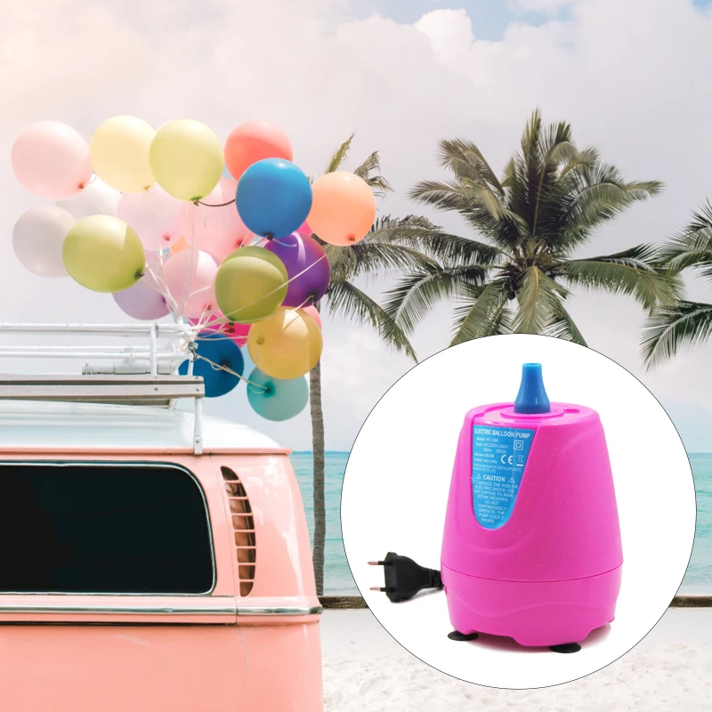 

EU Plug Double Hole AC Inflatable Electric Balloon Pump Air Balloons Pump Electric birthday Balloon Pump Inflator