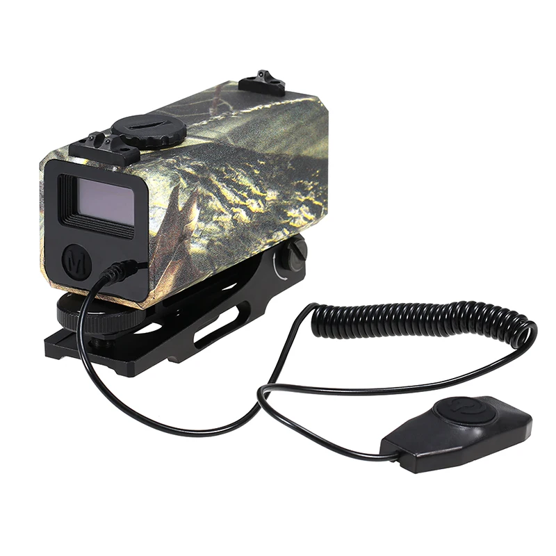 

Real-time Speed Distance Measurer 700m Mini Laser Range Finder Mounted for Riflescope Sight Outdoor Hunting Shooting Rangefinder