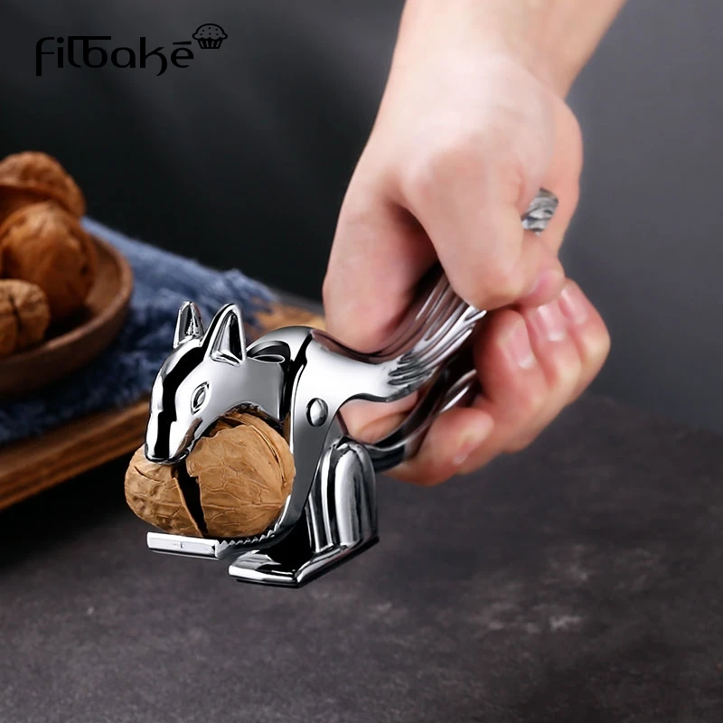 Длинный гайковерт из нержавеющей стали Filabke в форме белки грецкий орех кухонные