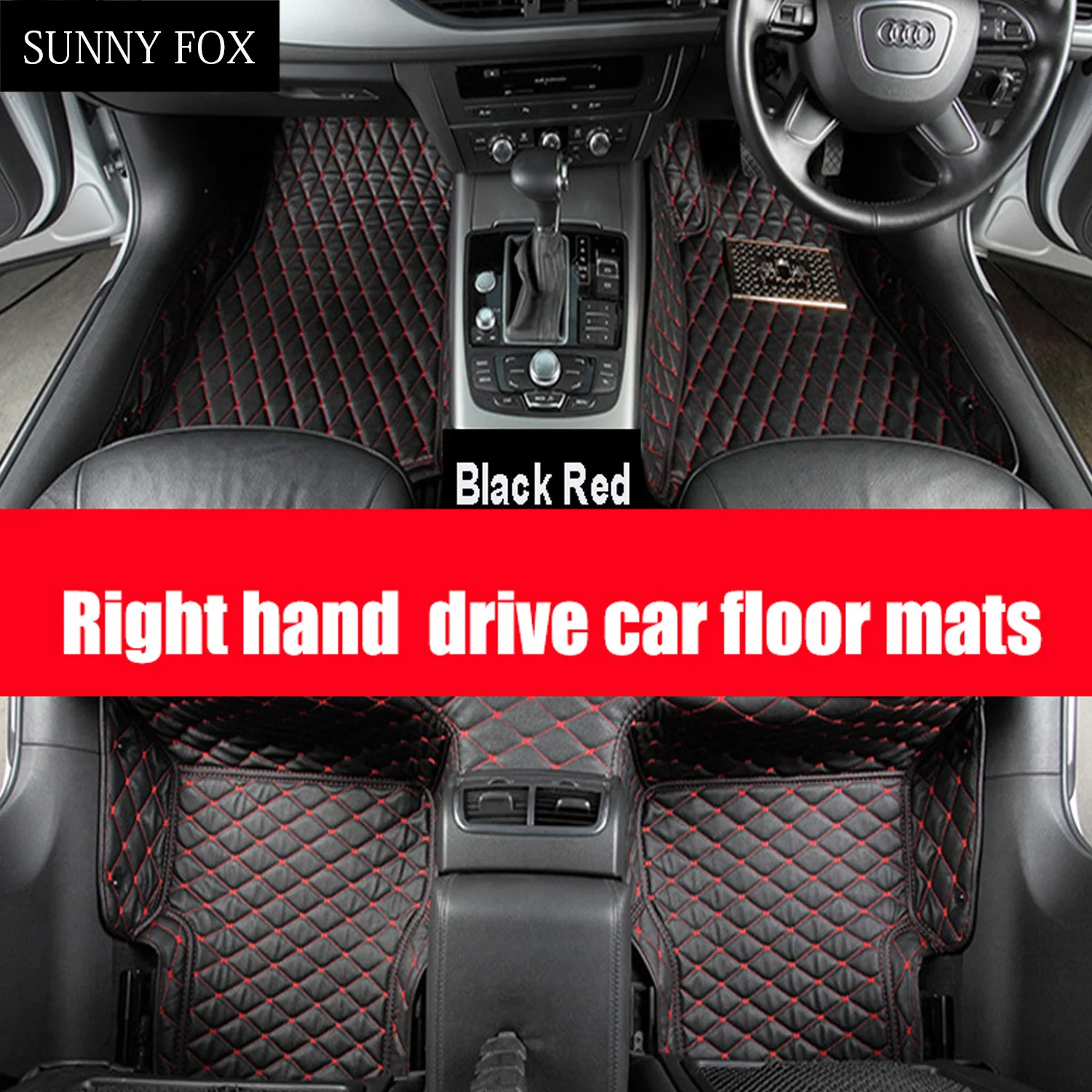 SUNNY FOX правый руль/RHD автомобильные коврики для BMW 3 серии E46 E90 E91 E92 E93 F30 F31 F34 GT 6D