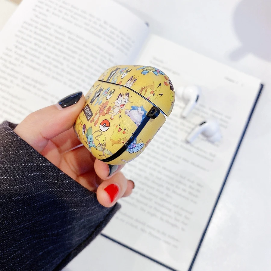 Модный чехол с надписью cutu Pikachu для Airpods Pro, чехол с беспроводной Bluetooth для apple airpod Pro 3, силиконовый чехол