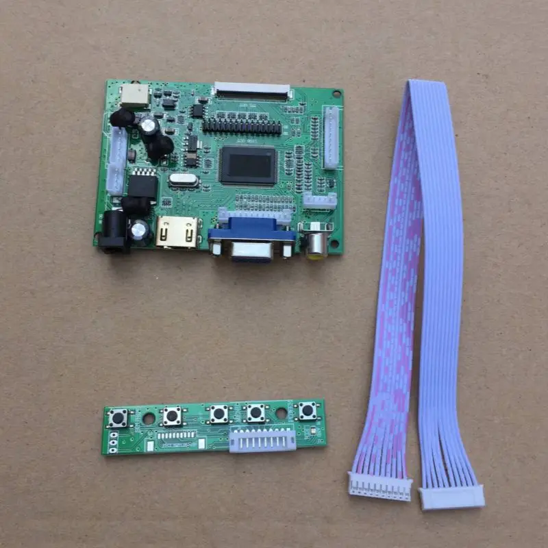 9-дюймовый TFT ЖК-дисплей Дисплей модуль HDMI + VGA 2AV драйвер платы для Raspberry Pi |