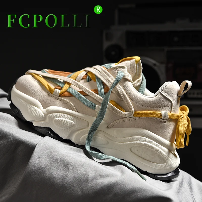 

New Trend Men Tracking Shoes Thick Bottom Sport Trainers For Unisex Brand Designer Youth Trail Running Shoes Walking Sneakers