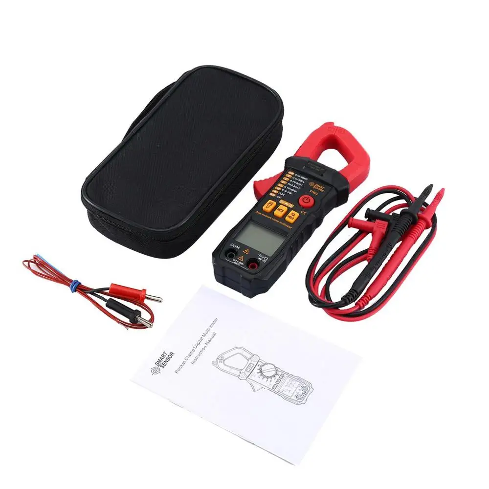 Умный датчик ST823 цифровой измеритель мультиметра Вольтметр Амперметр Ом тестер