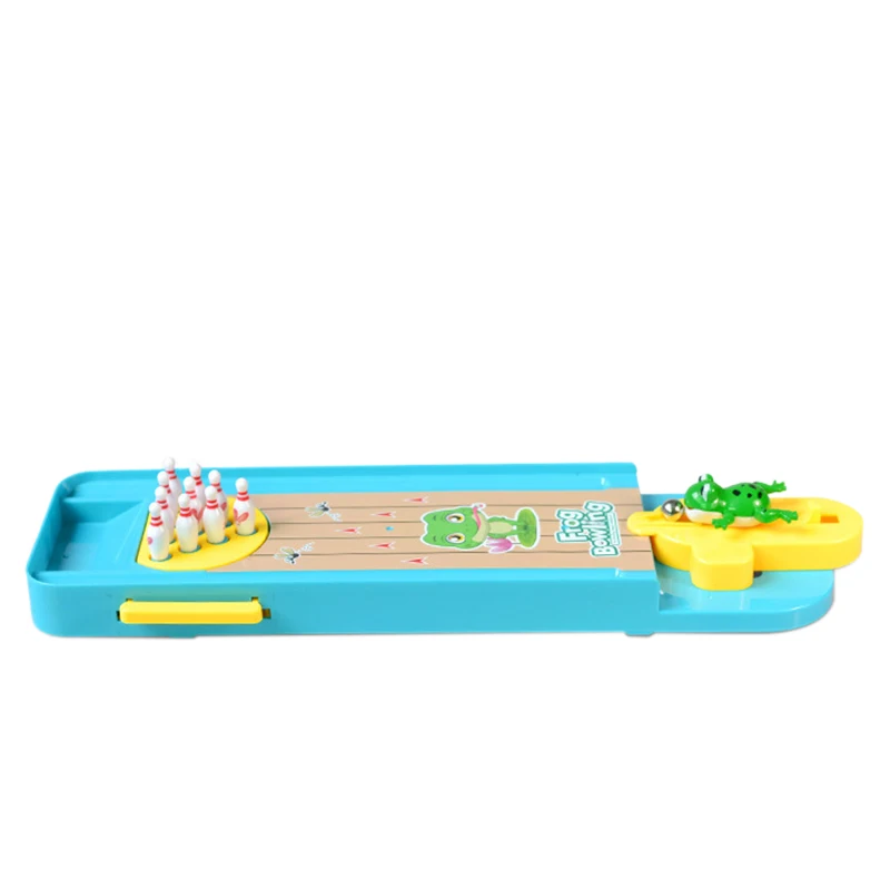 Детская мини настольная игра в боулинг забавная домашняя Интерактивная