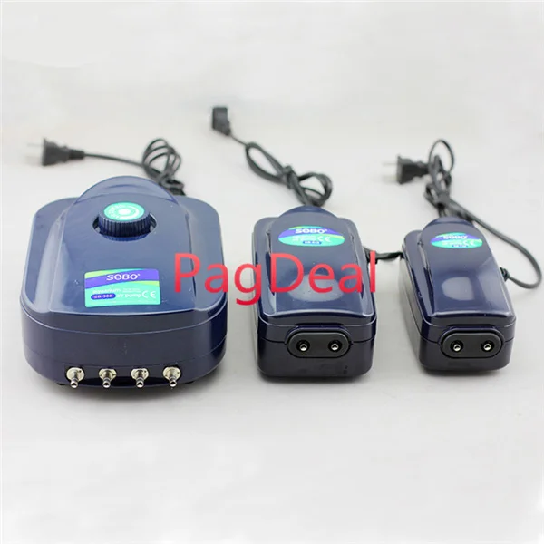 

8W 12W Silent Aquarium Air Pump Fish Tank Oxygen Air Pump Quite 2 Outlets 4 Outlets Adjustable Flow free shipping