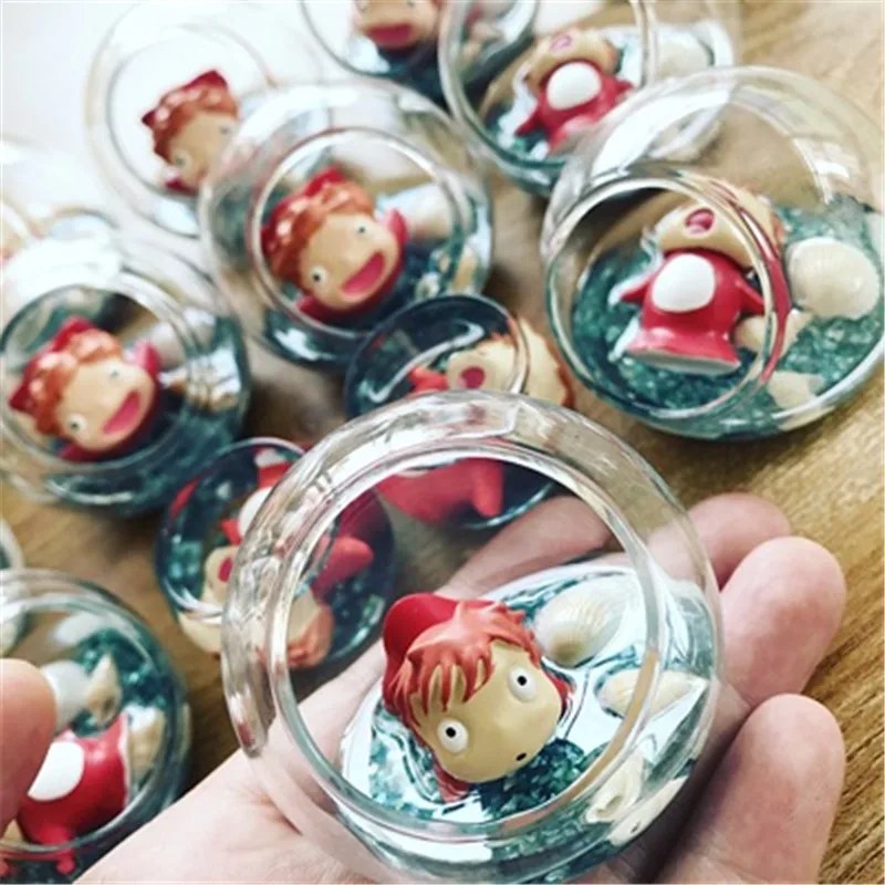 Ponyo на скале Аниме Фигурка префекта качественная фигурка Poniu Sousky Seagal игрушки для